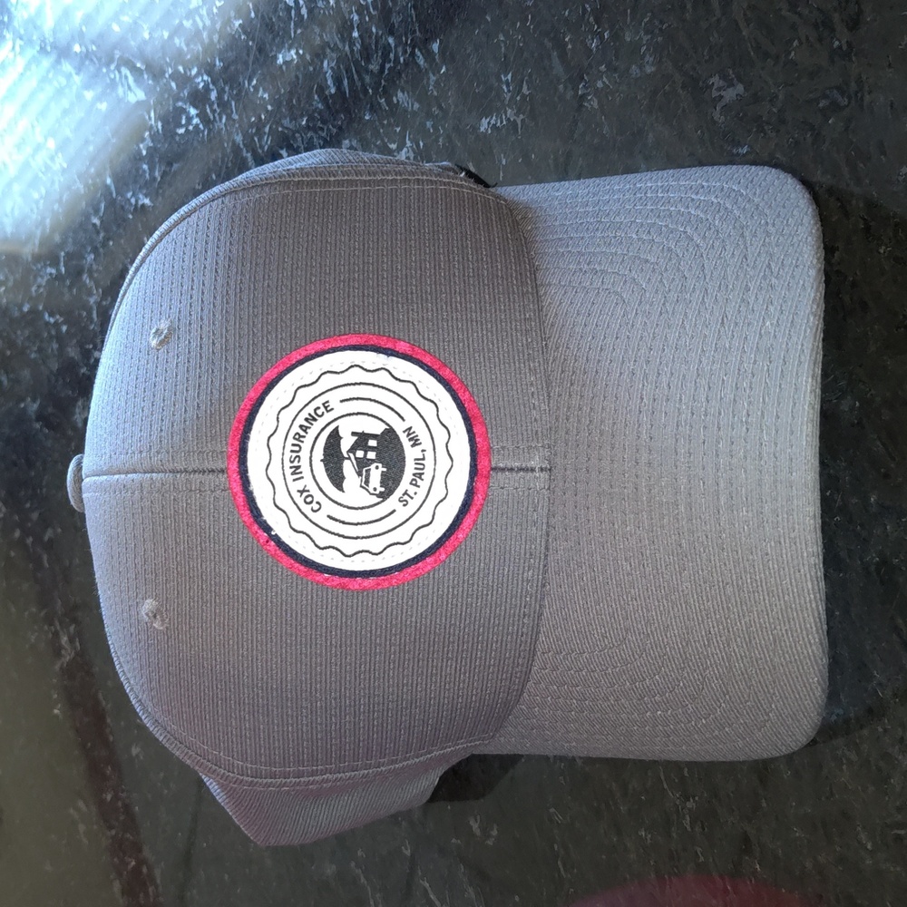 COX Insurance St. Paul, MN Stitched Patch Flexfit Fitted Snapback Cap Hat S-M